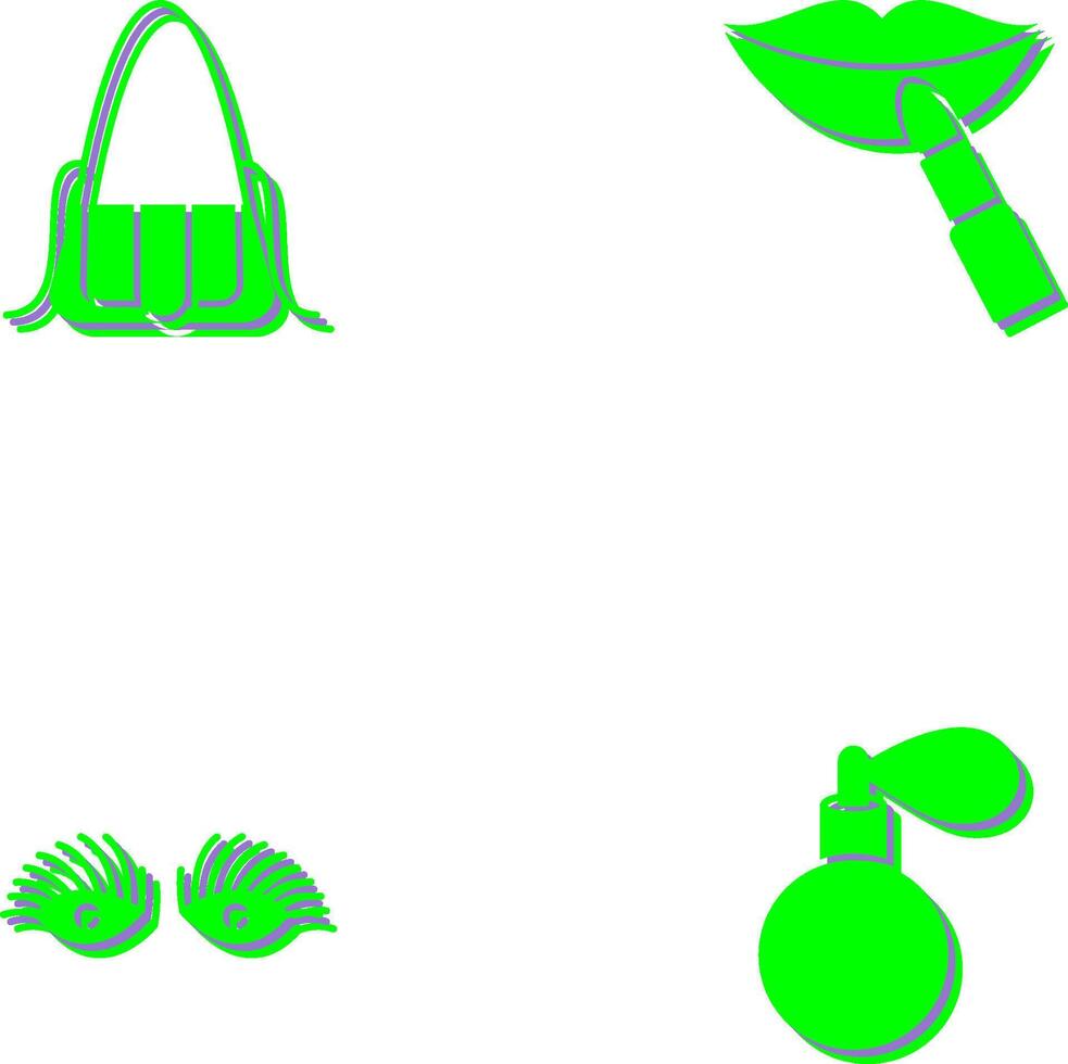Bag and Beauty Icon vector