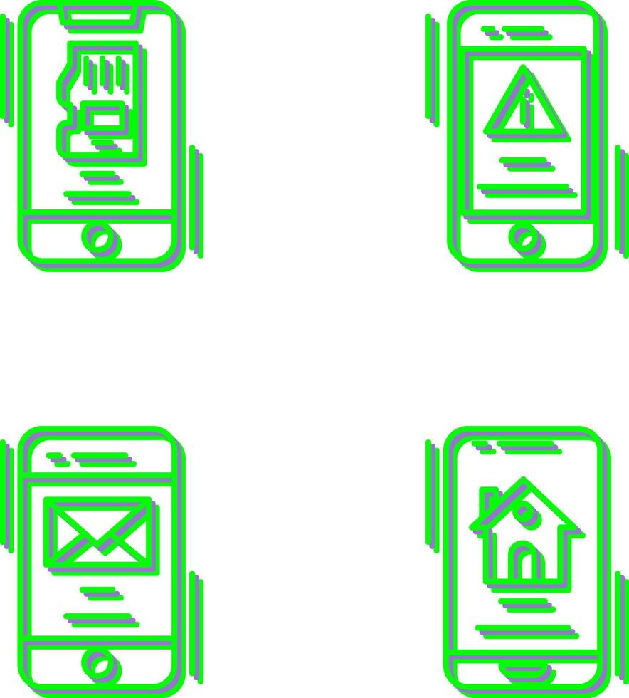 Memory and Error Icon vector