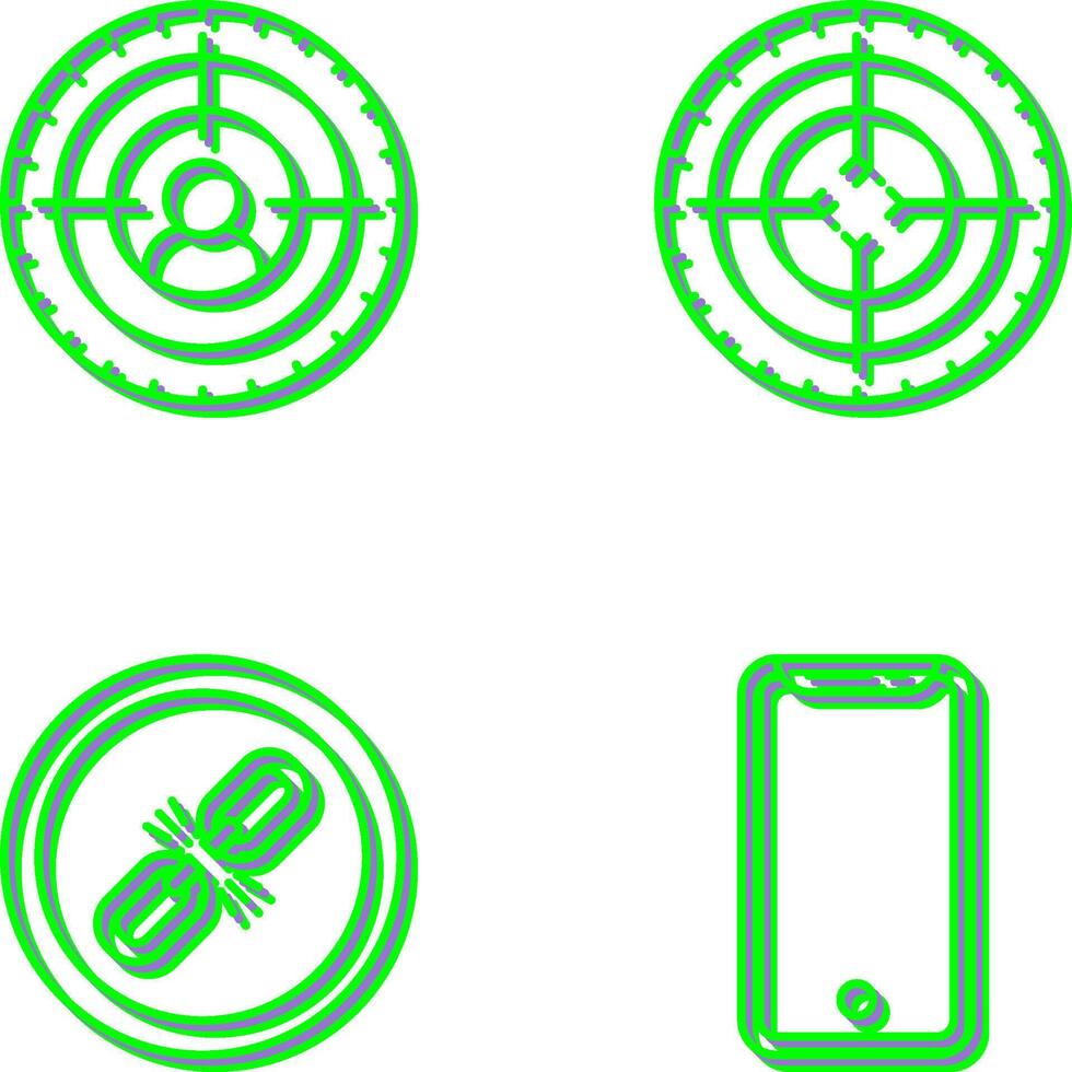 Goal and Target Icon vector