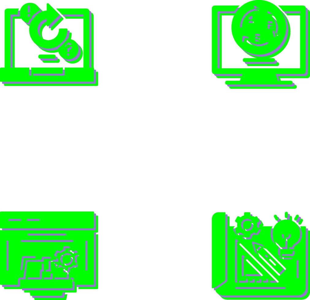 Incubator and Inovation Icon vector