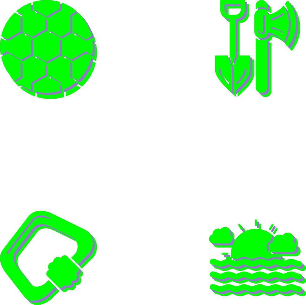 Soccer and Tools Icon vector