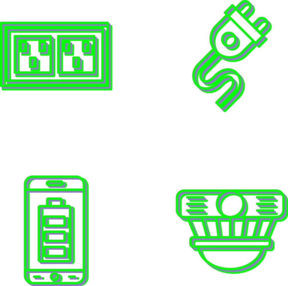 Socket and Plug Icon vector