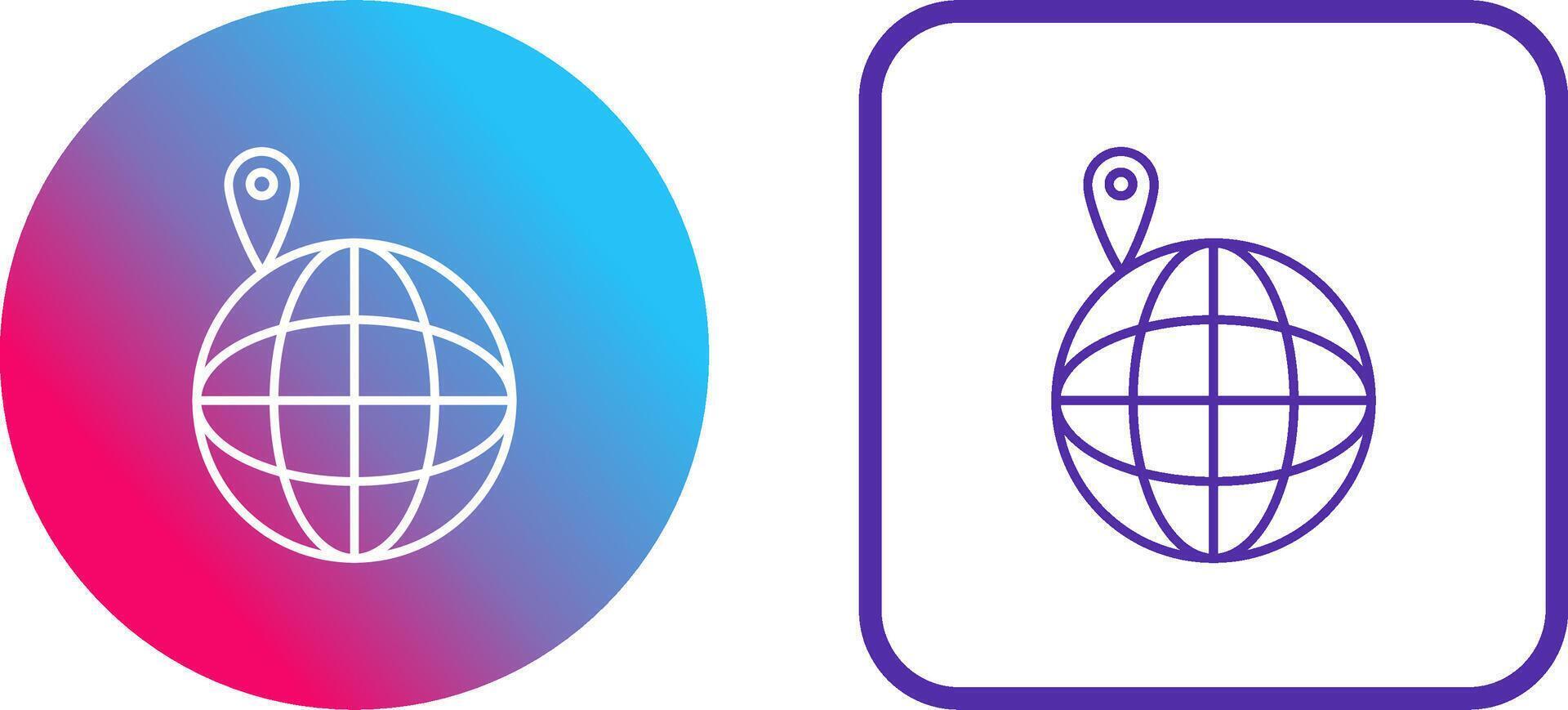 Vacation Spots Icon Design vector