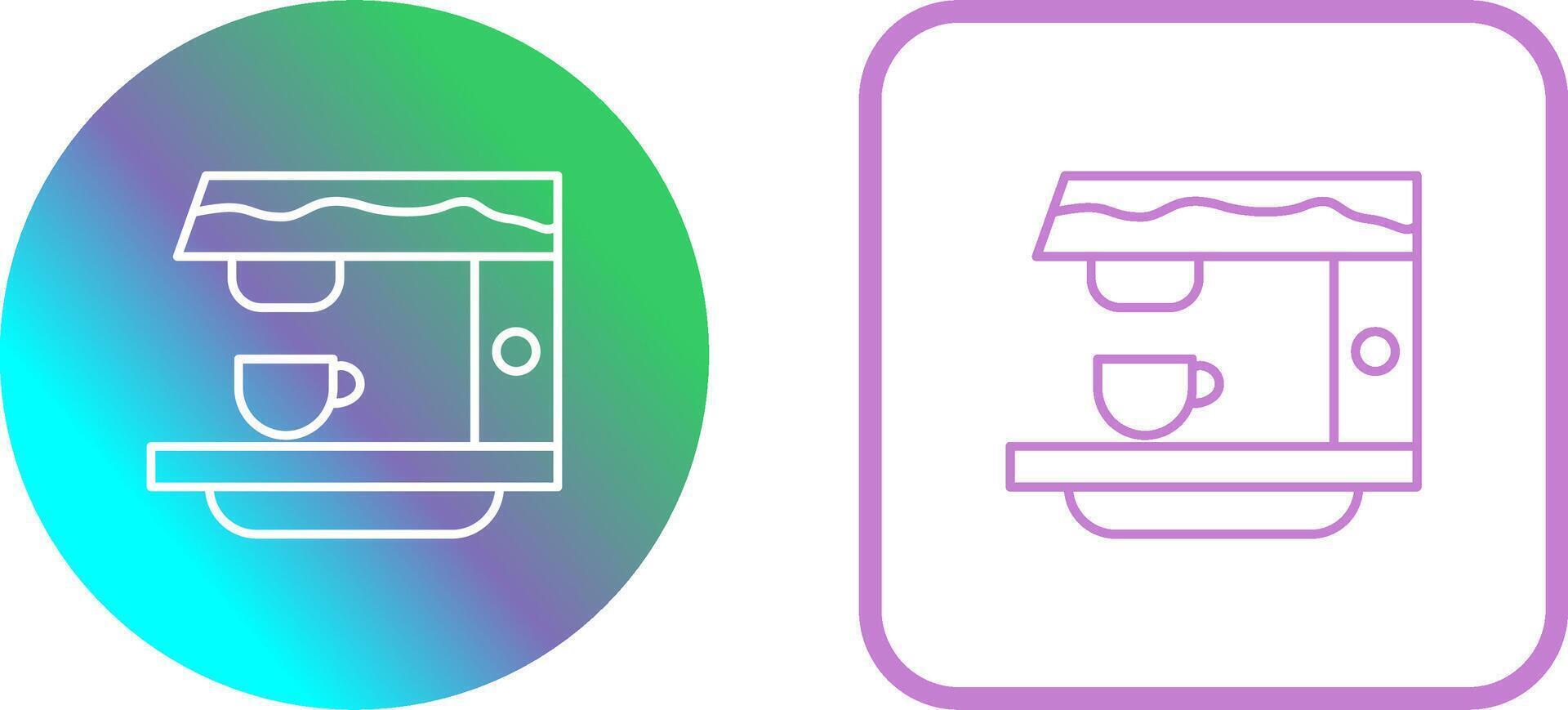 Coffee Machine Icon Design vector