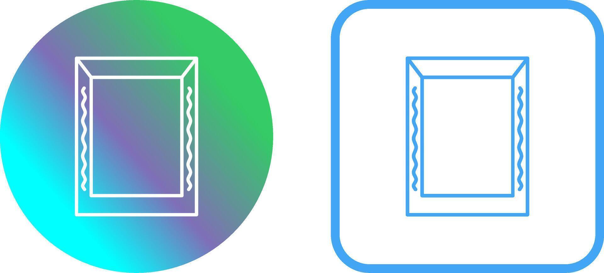 Unique Frame Icon Design vector