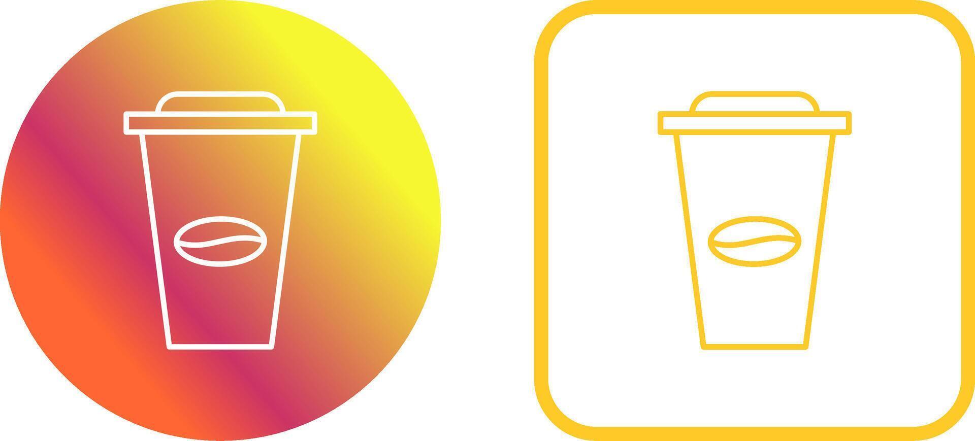 Coffee Cup Icon Design vector