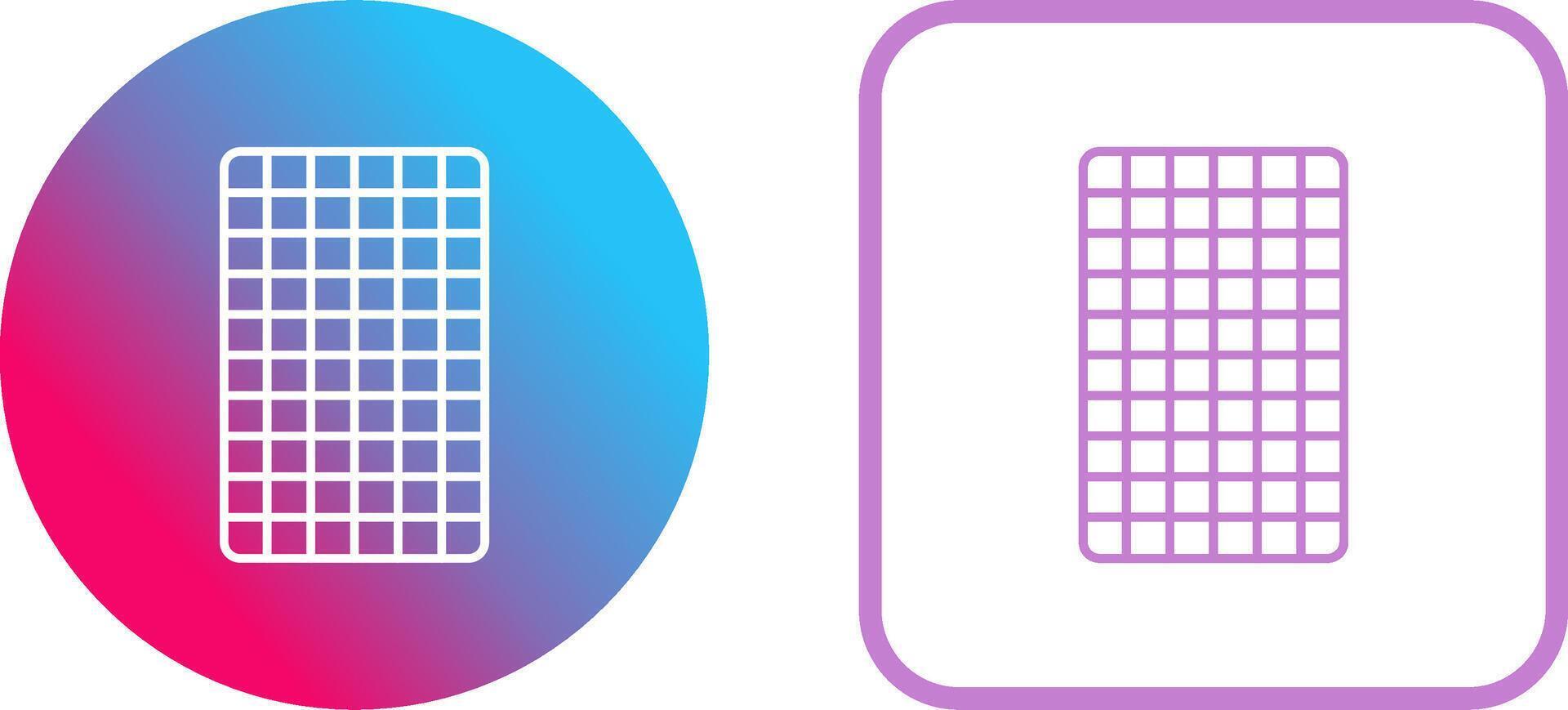 Card Backwards Icon Design vector