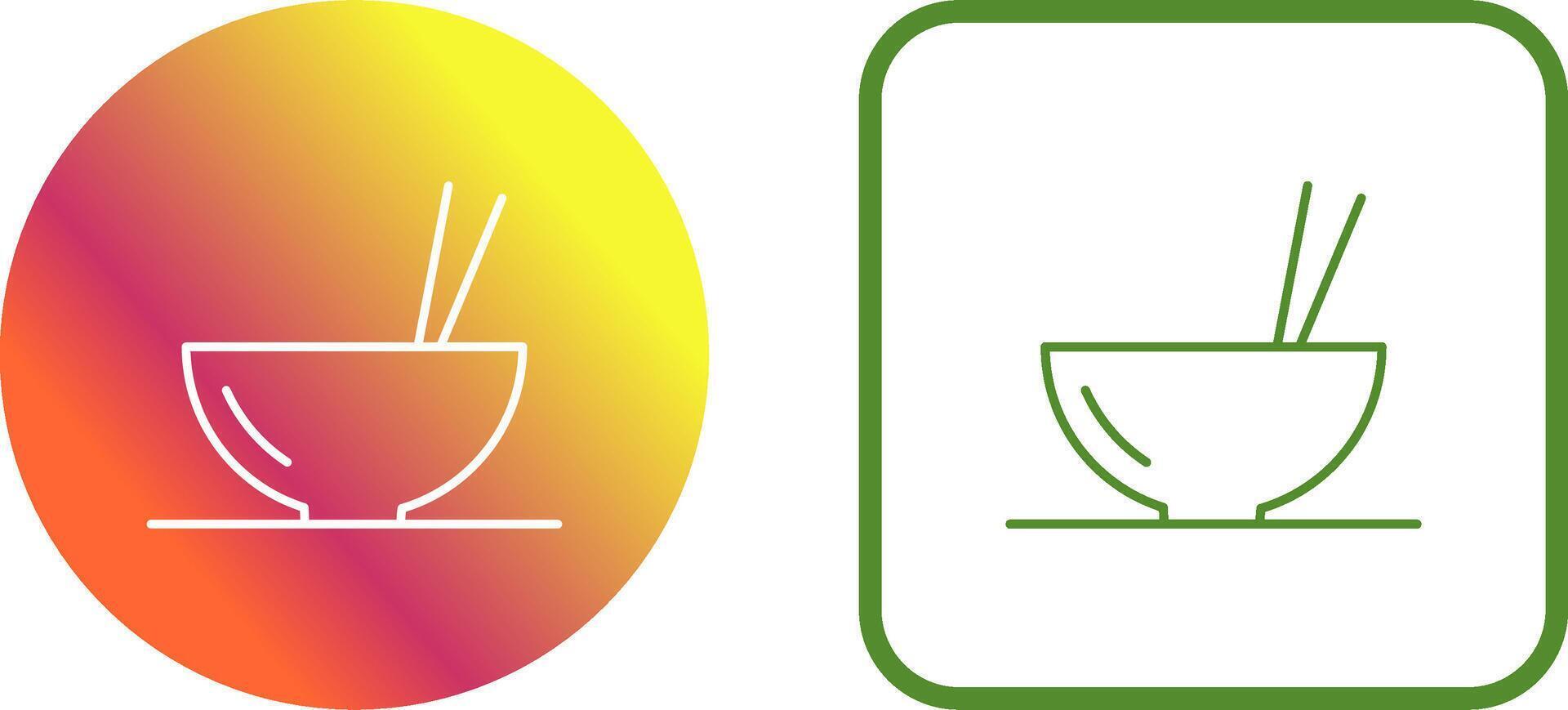 Unique Food Icon Design vector