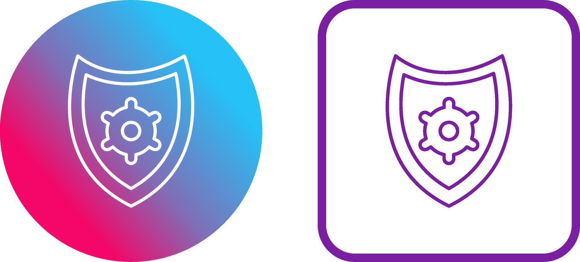 Security Settings Icon Design vector