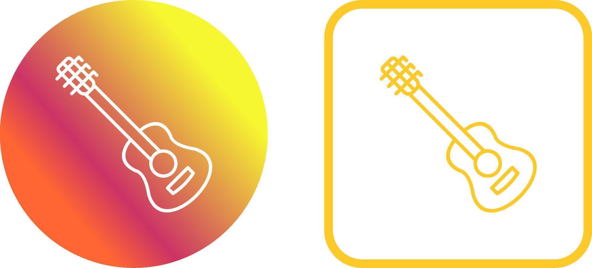 Guitar Icon Design vector