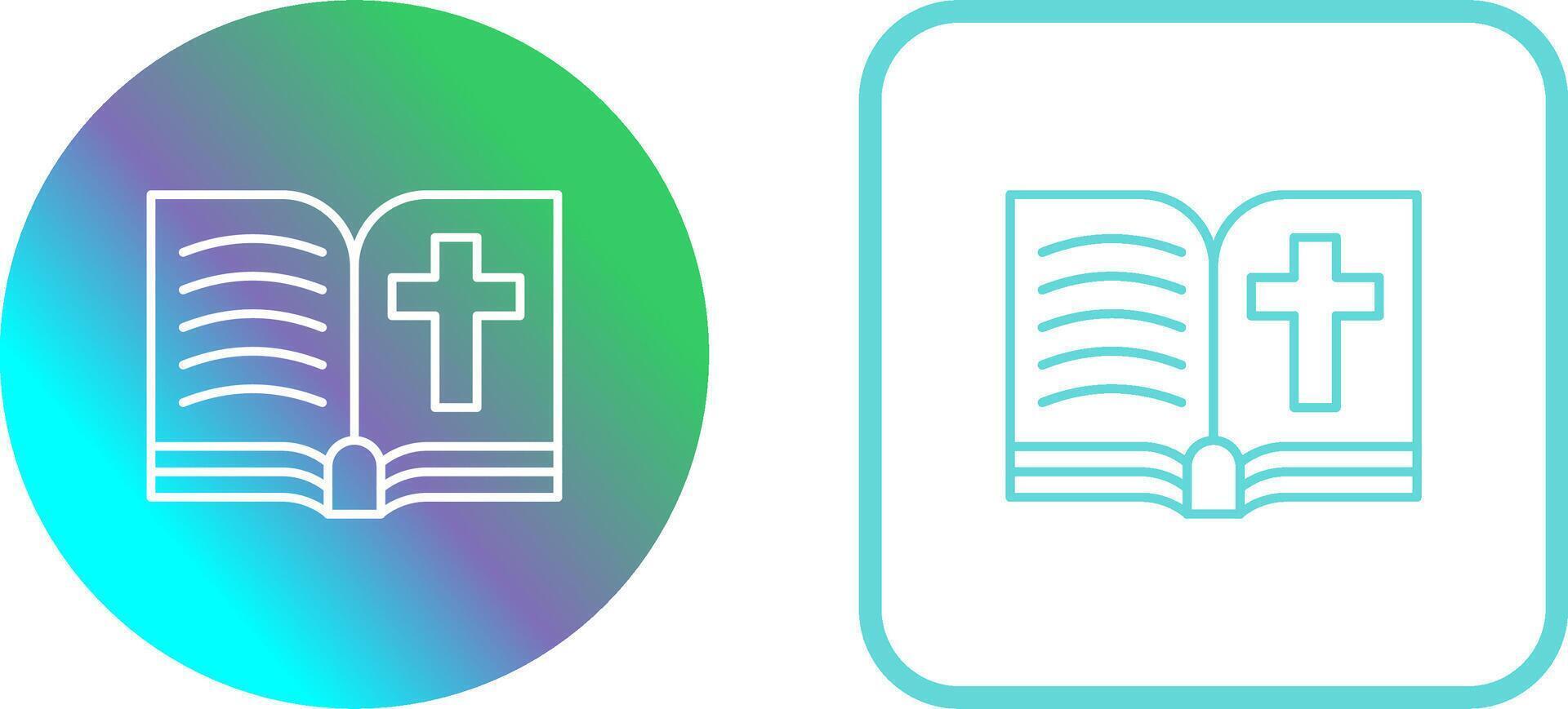 bible Icon Design vector