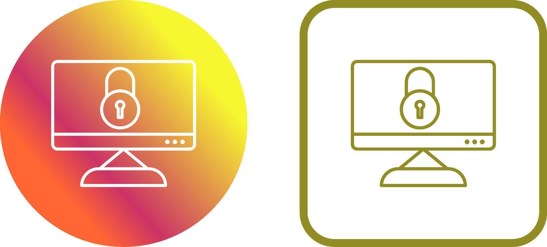 Unique Confidentiality Icon Design vector