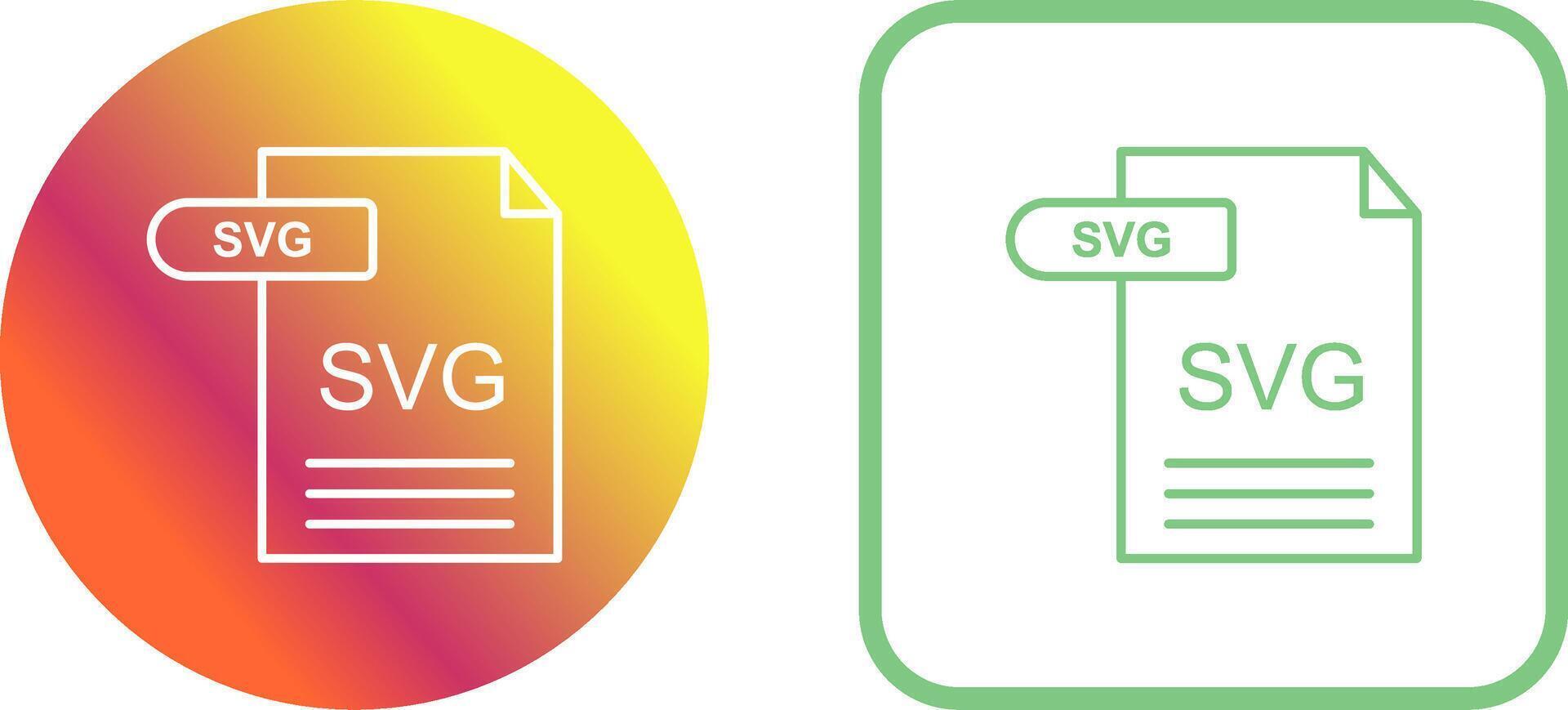 SVG Icon Design vector