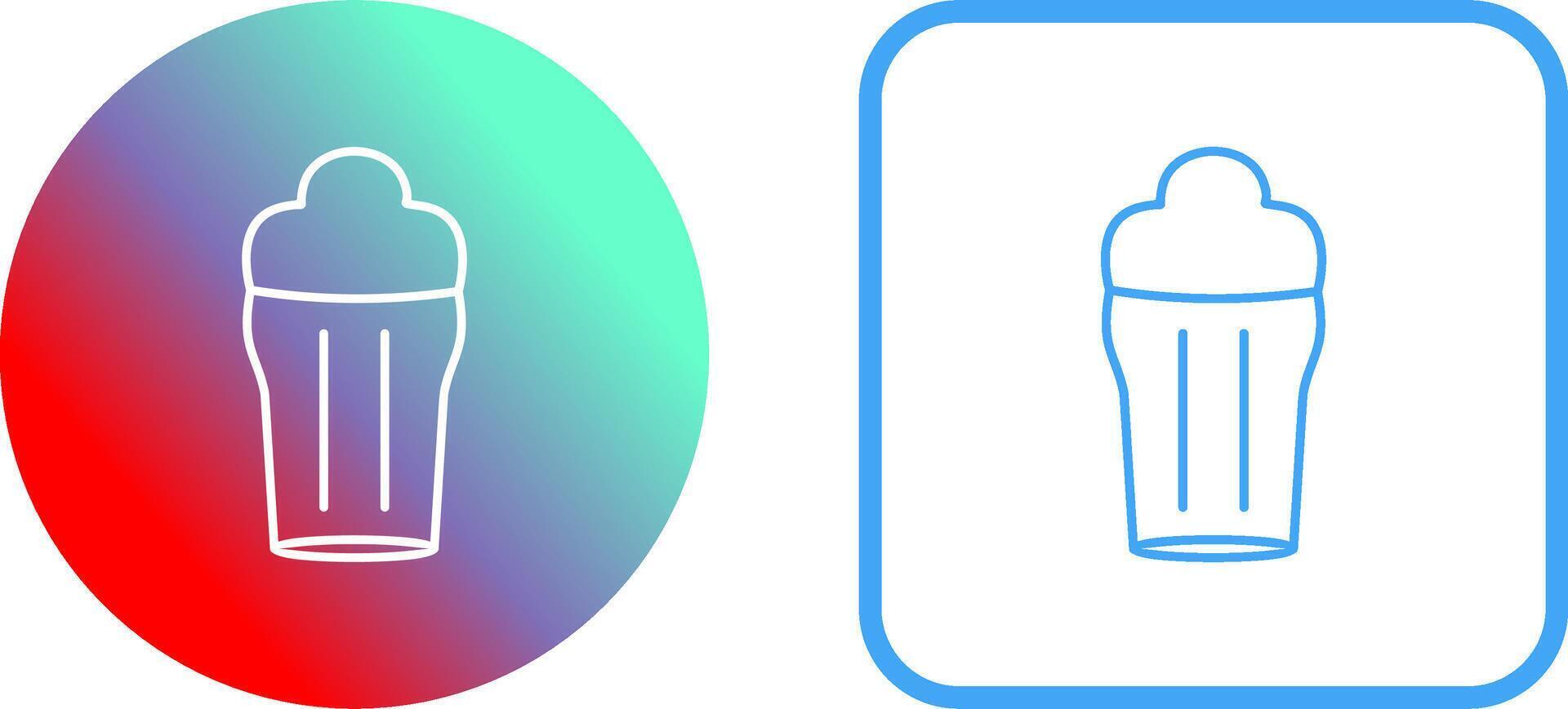 Pint of Beer Icon Design vector