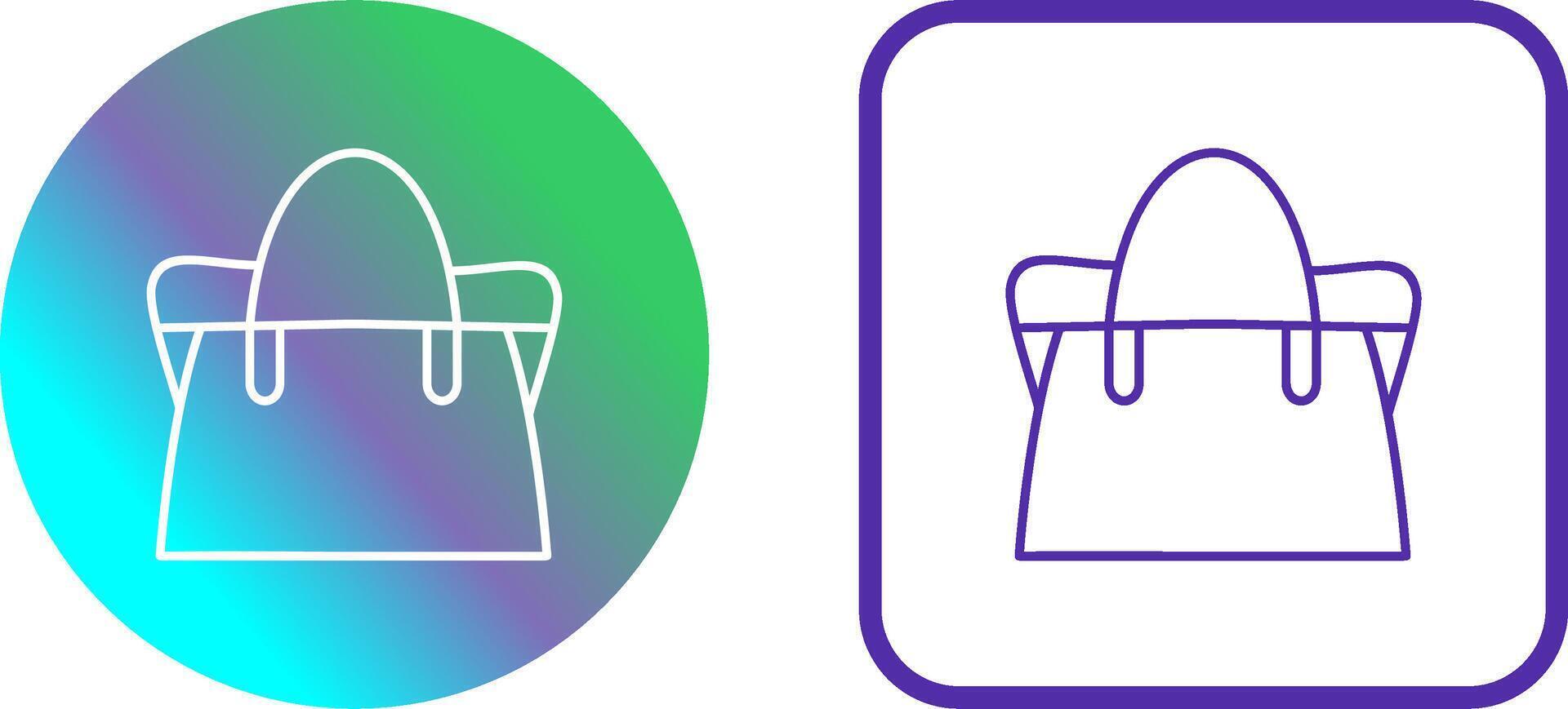 Bag Icon Design vector