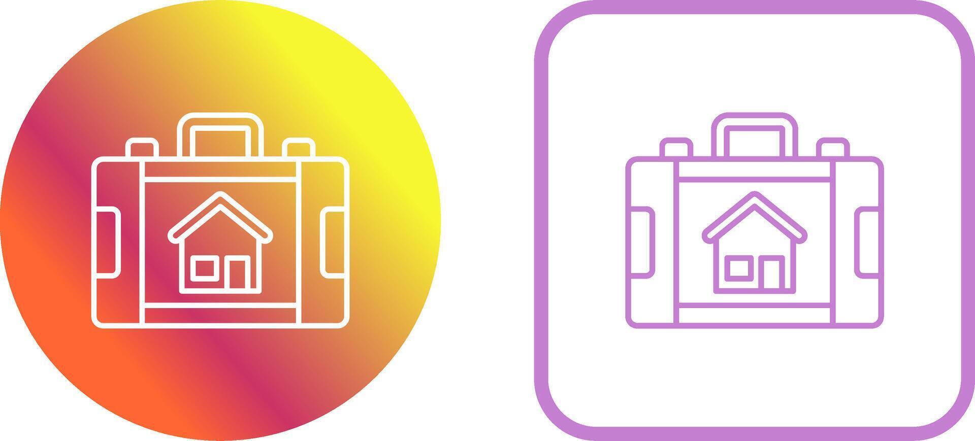 Briefcase Icon Design vector