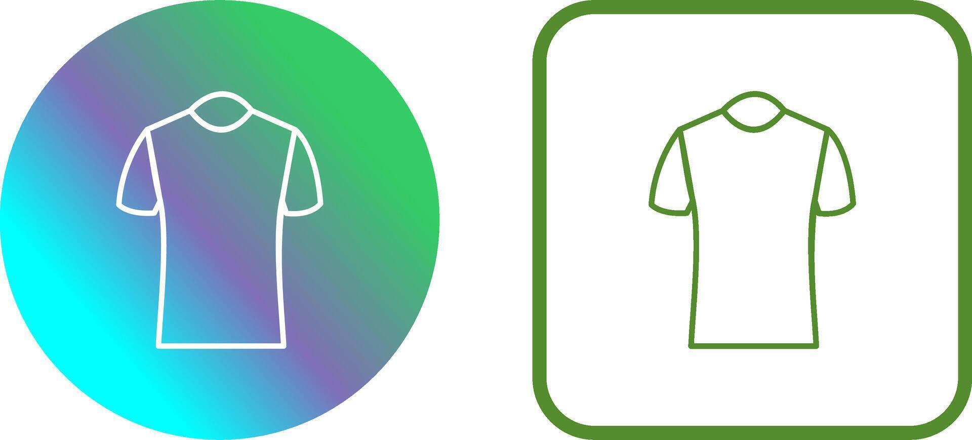 Polo Shirt Icon Design vector