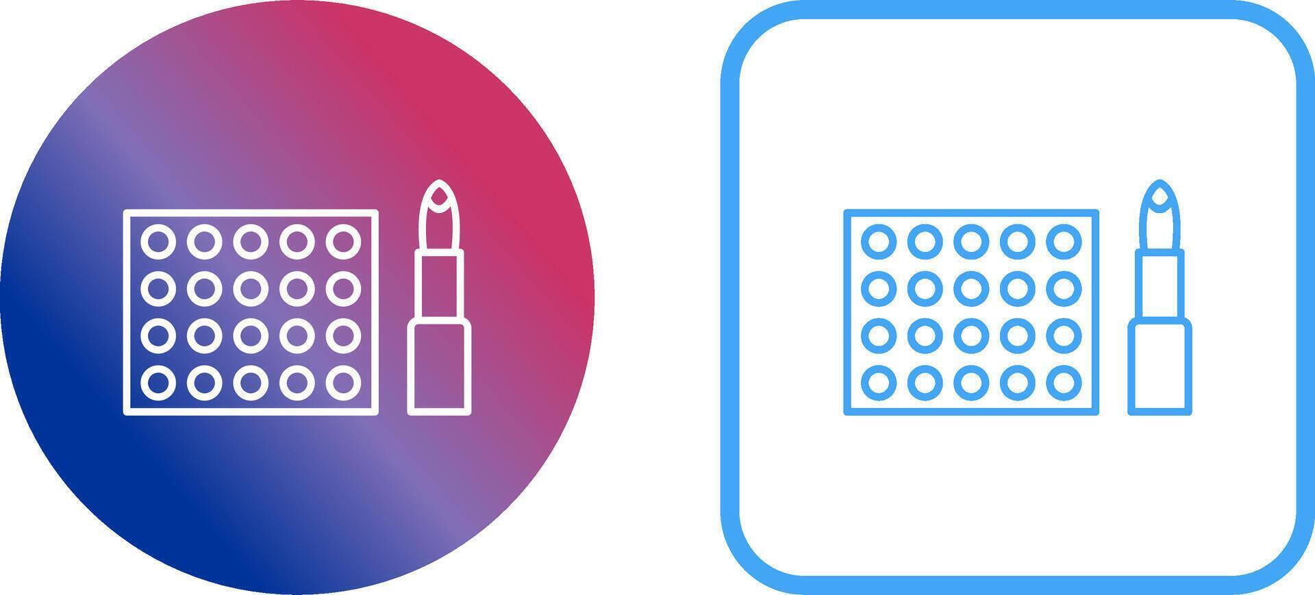 Makeup Icon Design vector