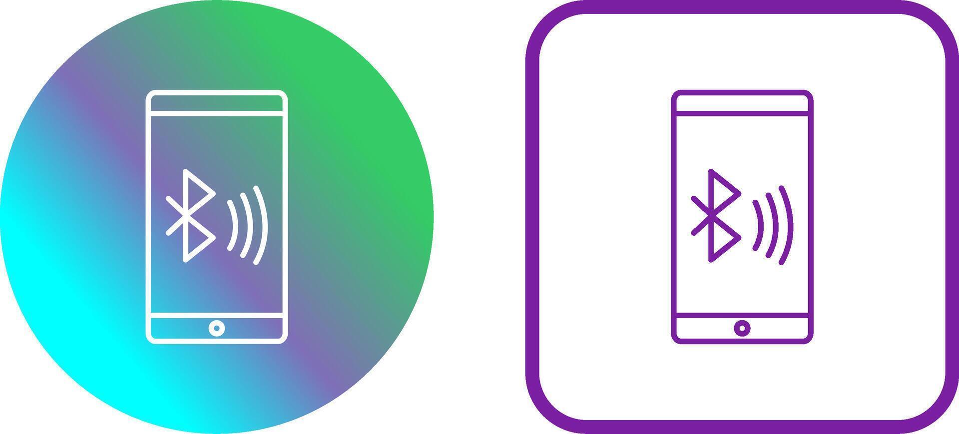 Connected Device Icon Design vector