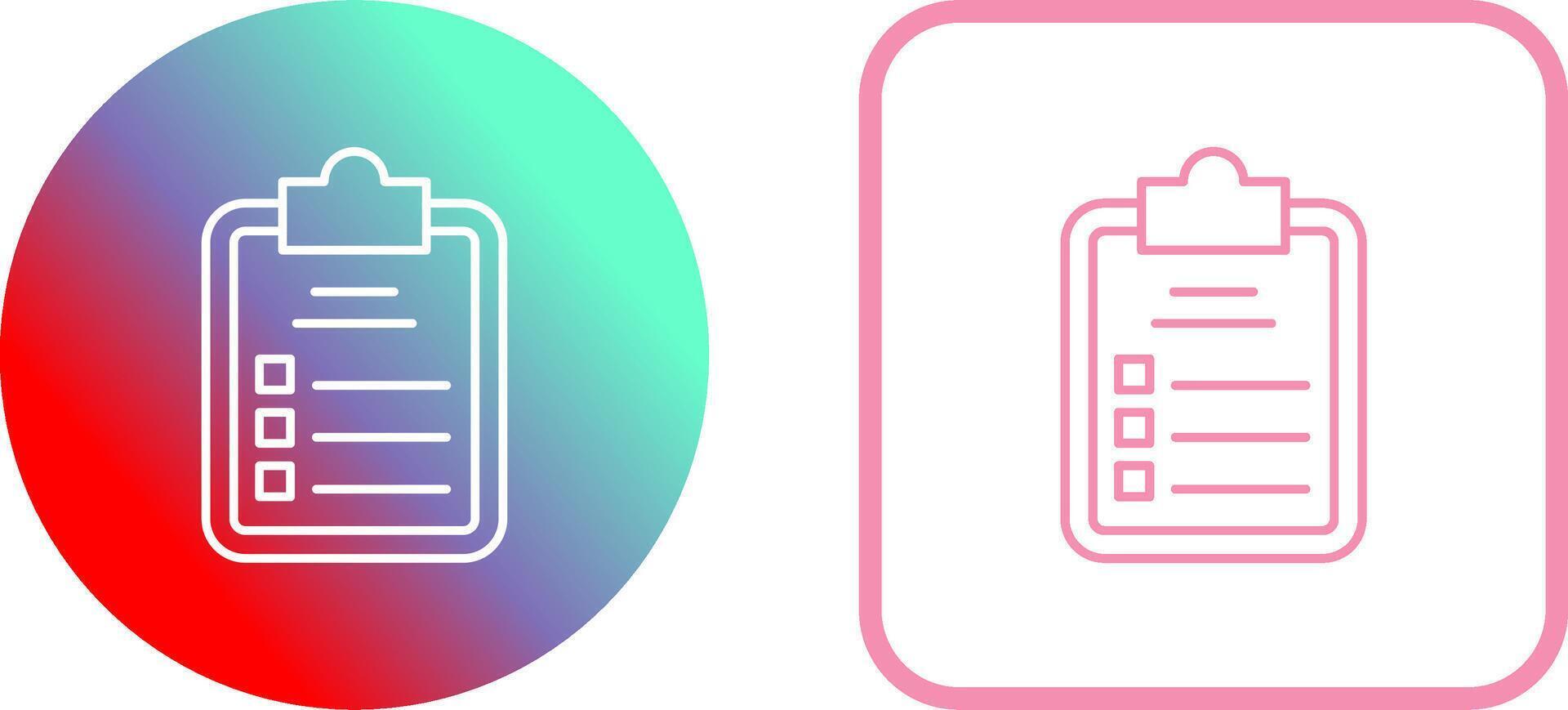 diagnóstico icono diseño vector