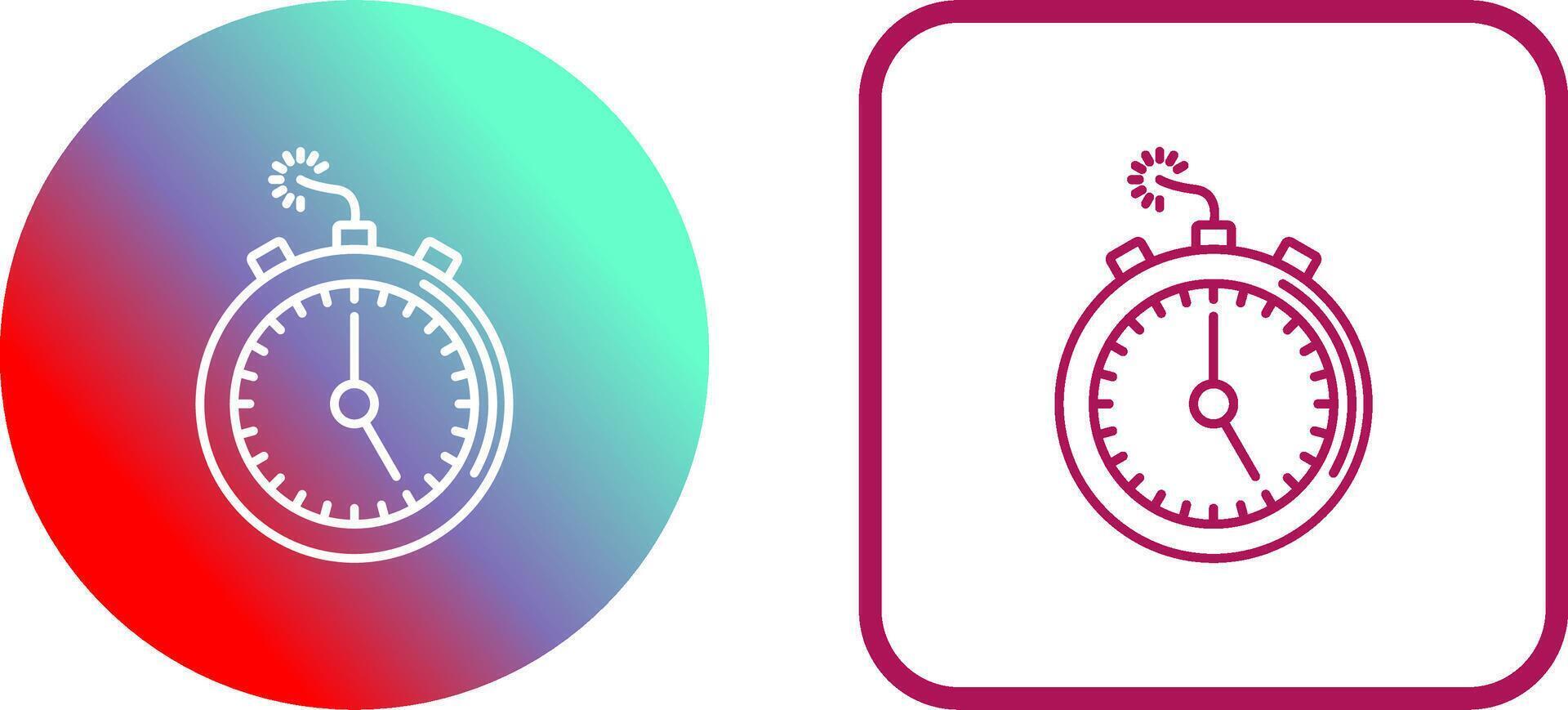Deadline Icon Design vector