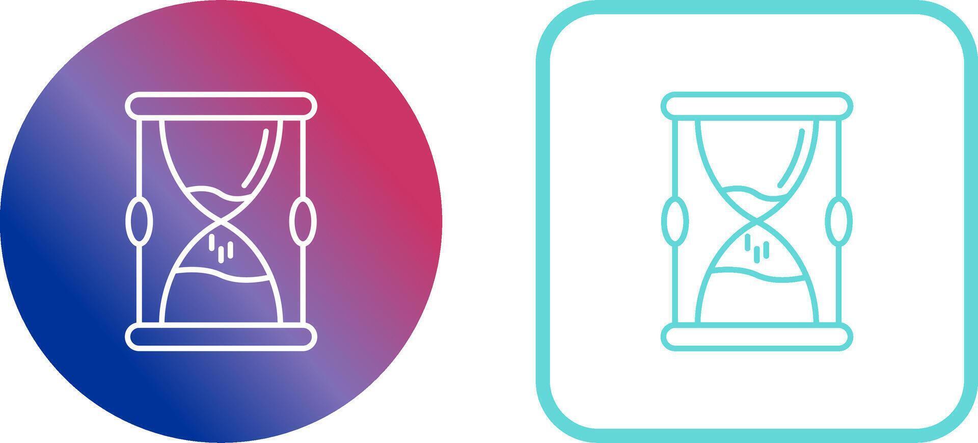 Hourglass Icon Design vector