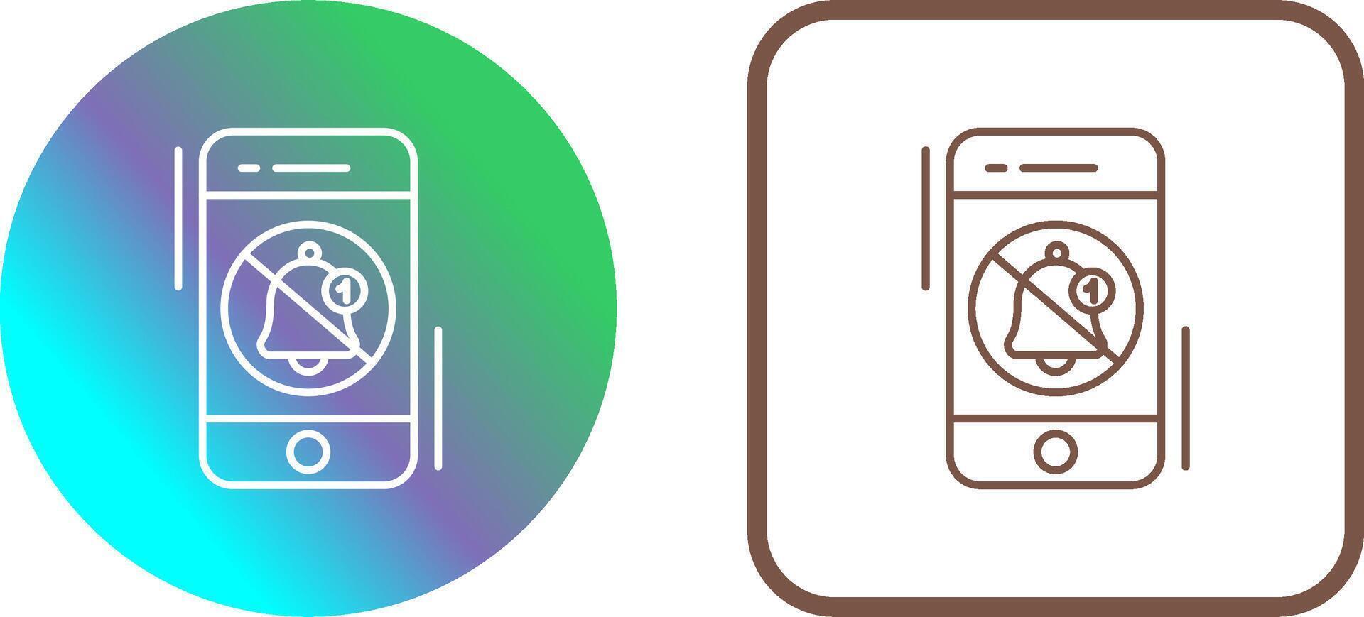 Silent Icon Design vector