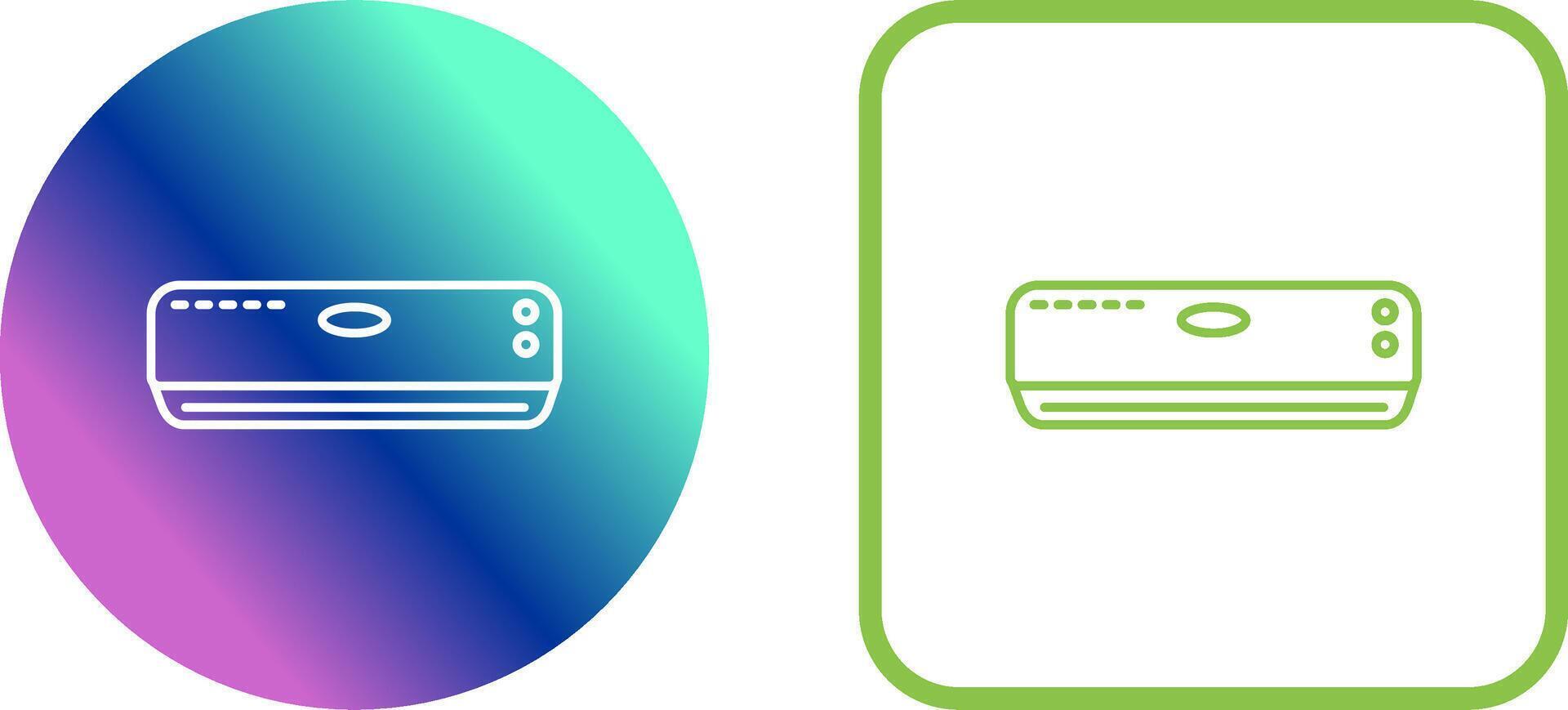 Air Conditioner Icon Design vector