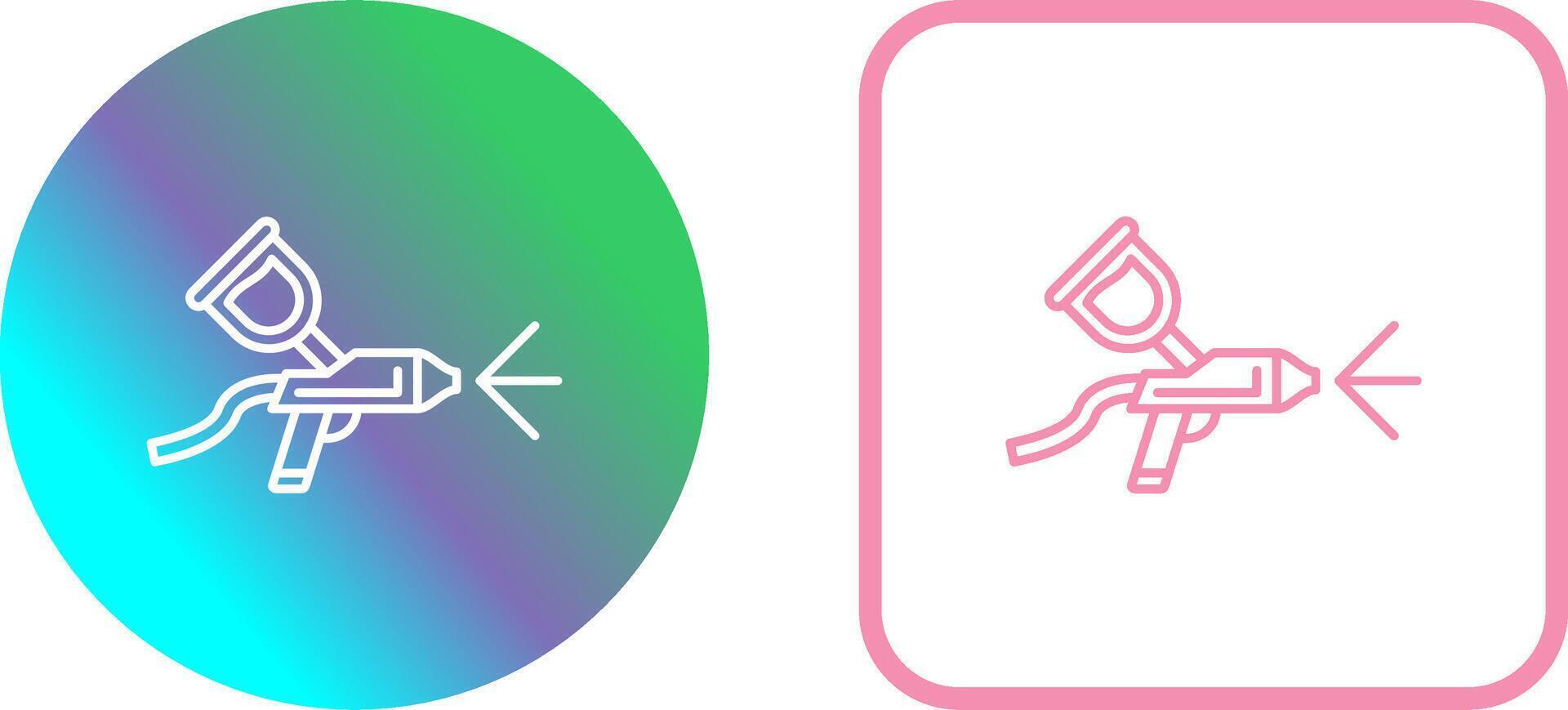 Airbrush Icon Design vector