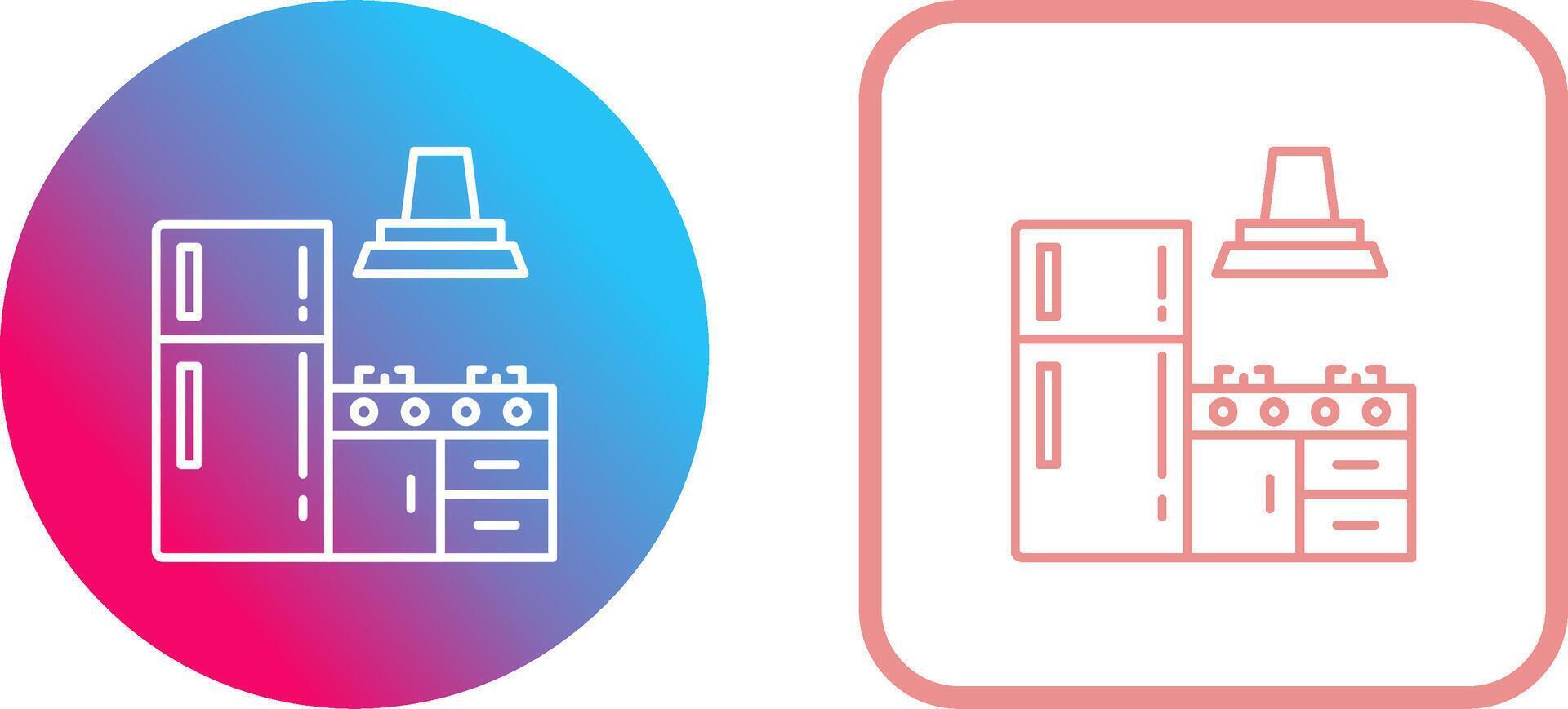 Kitchen Icon Design vector