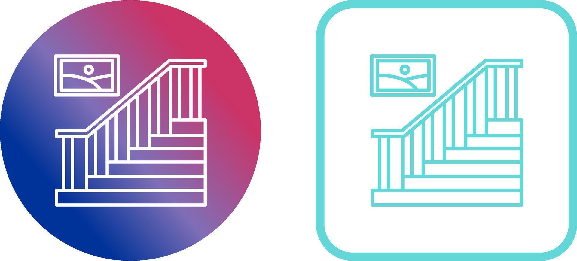 Stair Icon Design vector