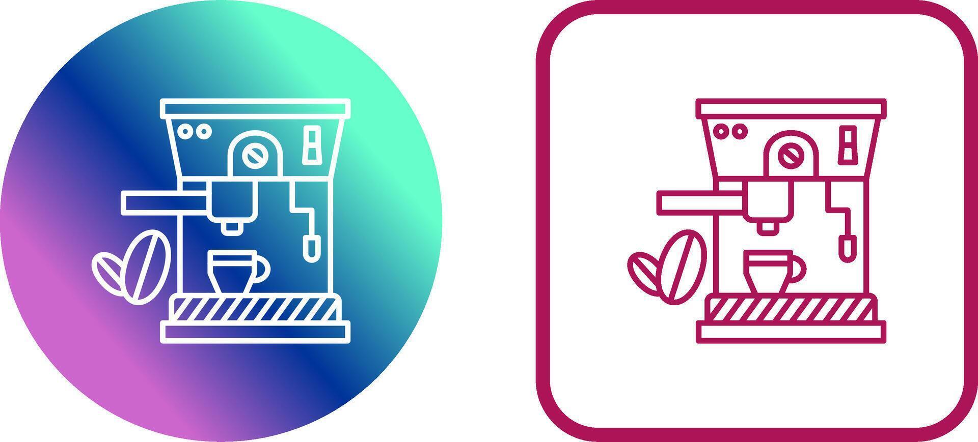 Coffee Machine Icon Design vector