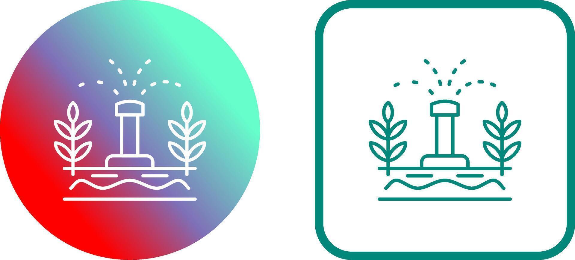 Sprinkler Icon Design vector