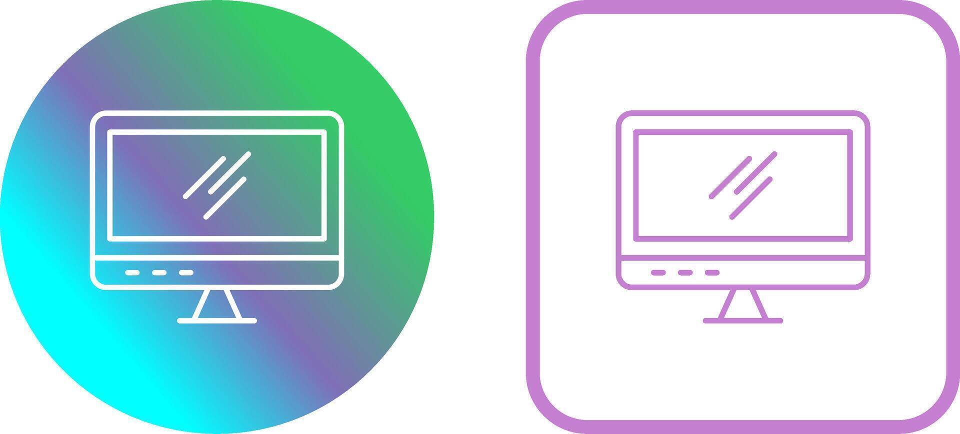 Screen Icon Design vector