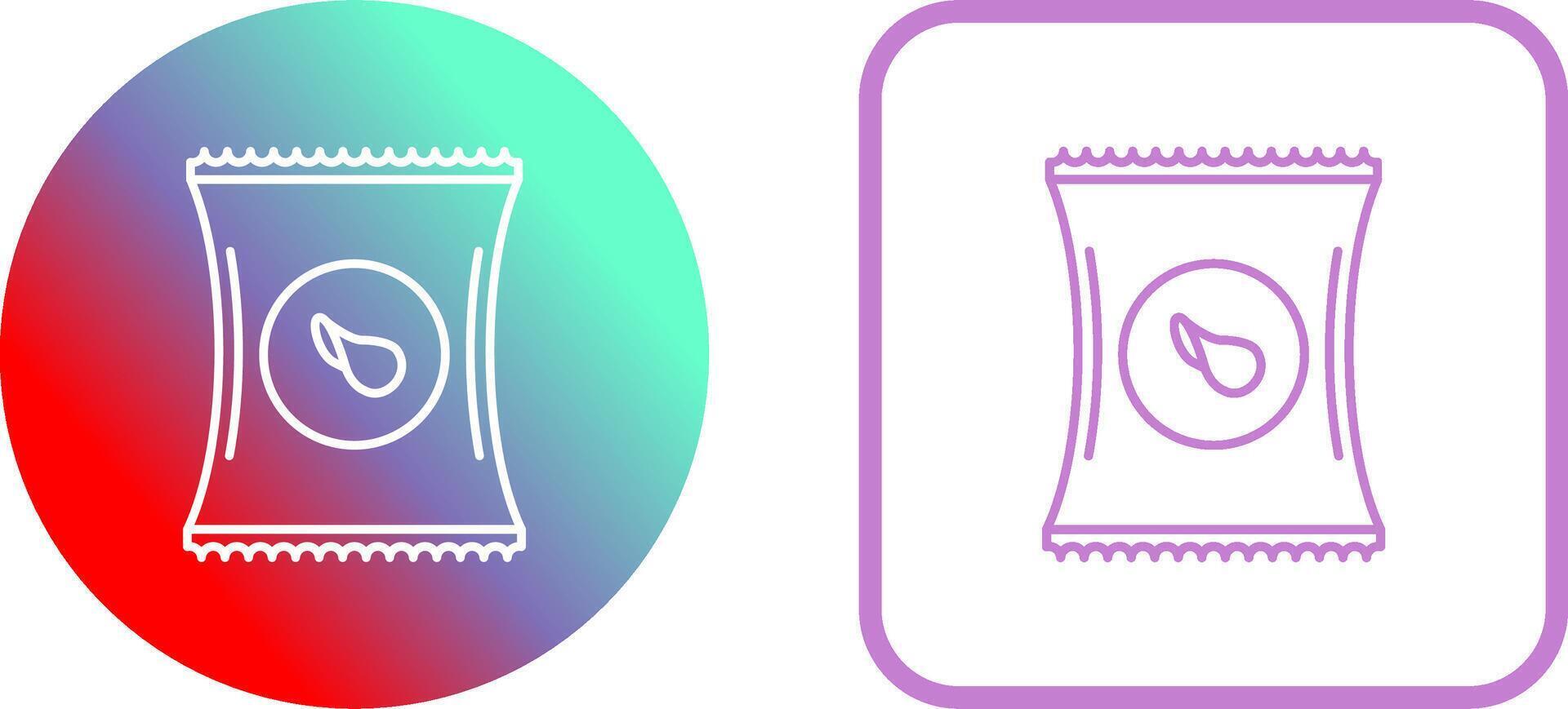 Chips Icon Design vector