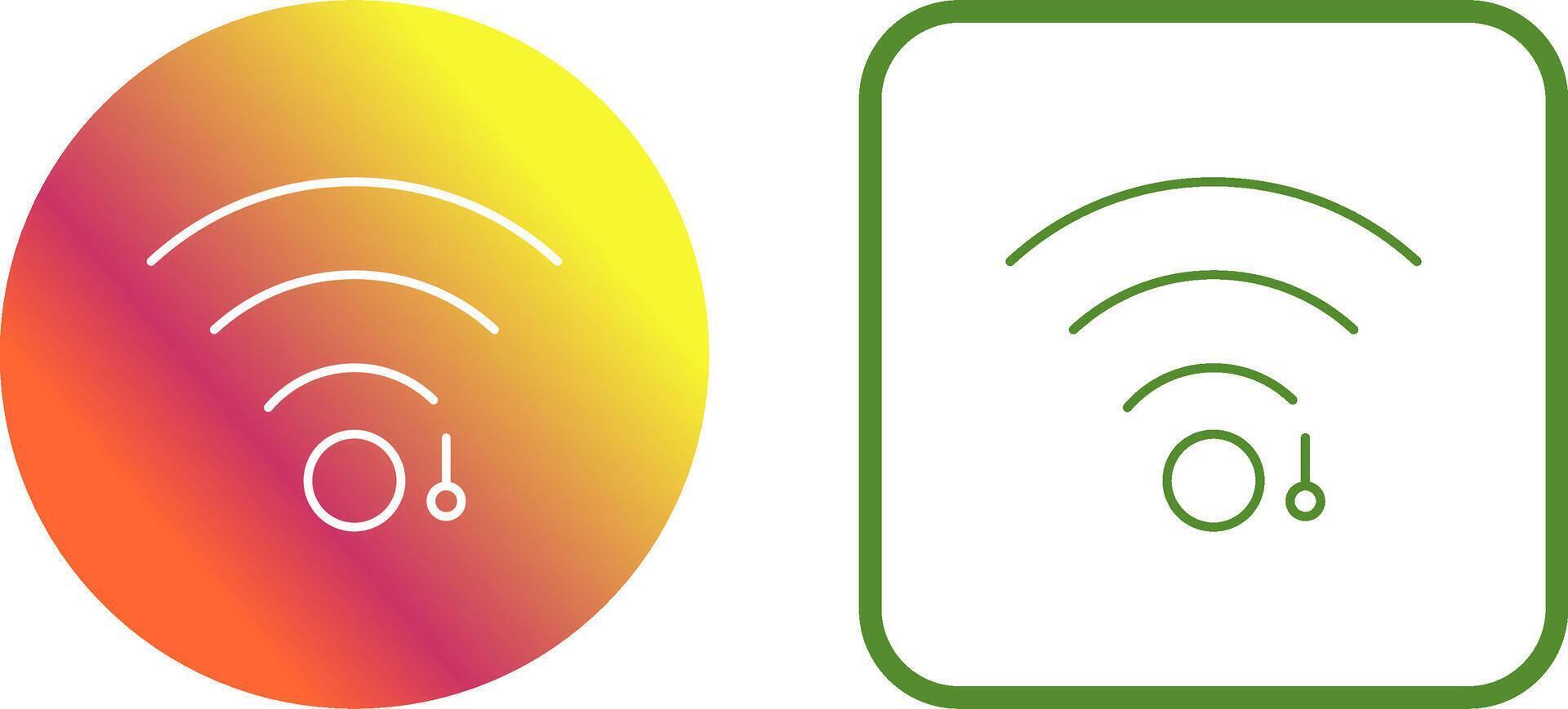 Unique WiFi Sign Icon Design vector
