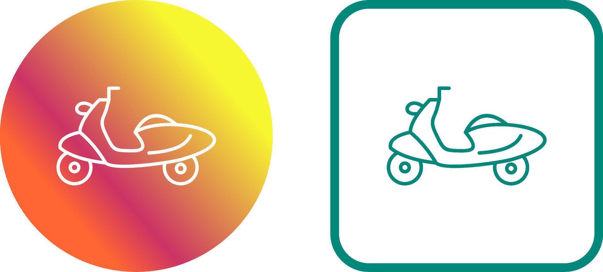 Scooter Icon Design vector