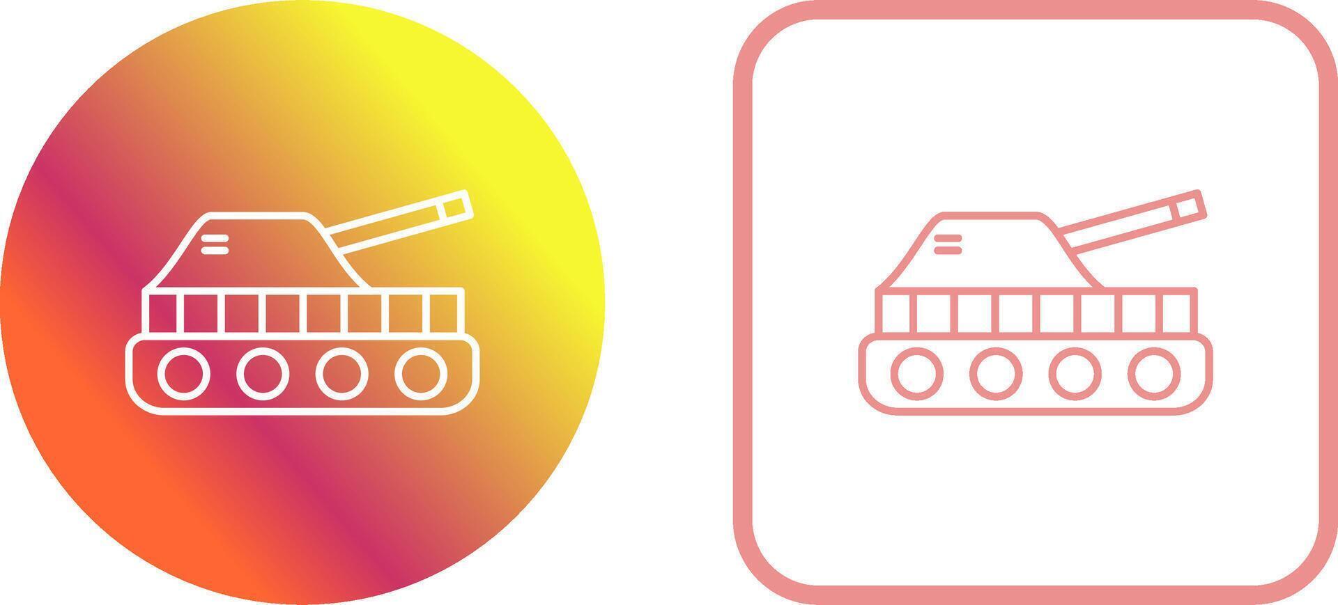 Tank Icon Design vector