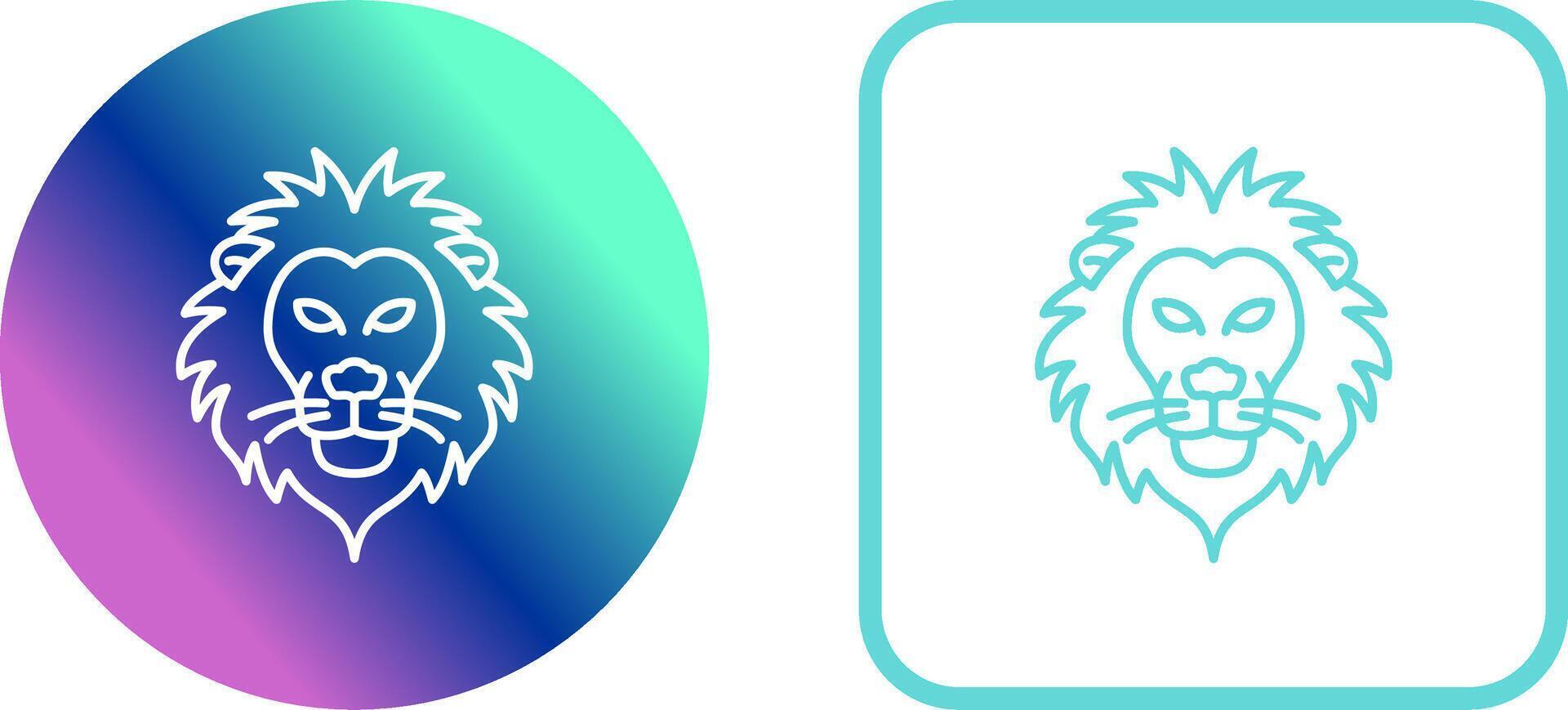 Lion Icon Design vector