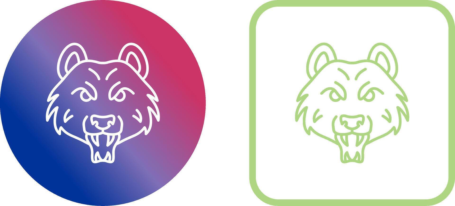 Bear Icon Design vector