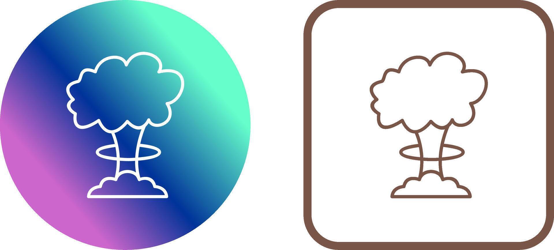 Unique Bomb Blast Icon Design vector