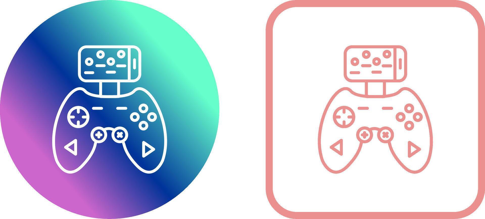 Game Controller Icon Design vector