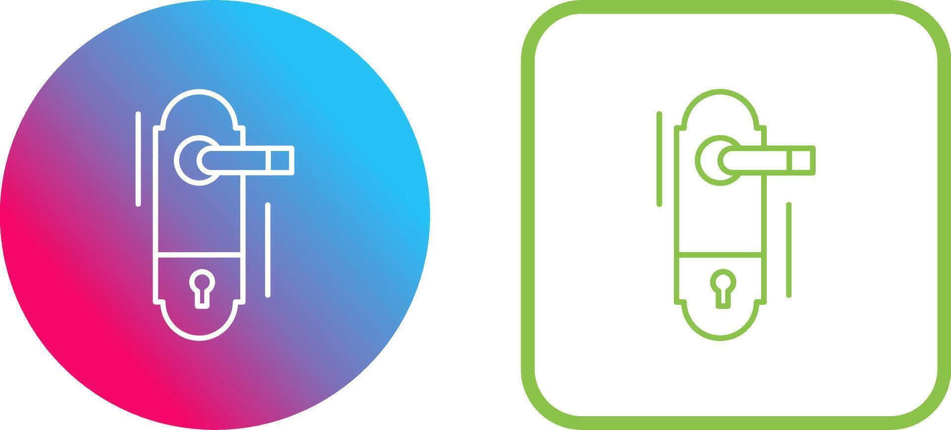 Doorknob Icon Design vector