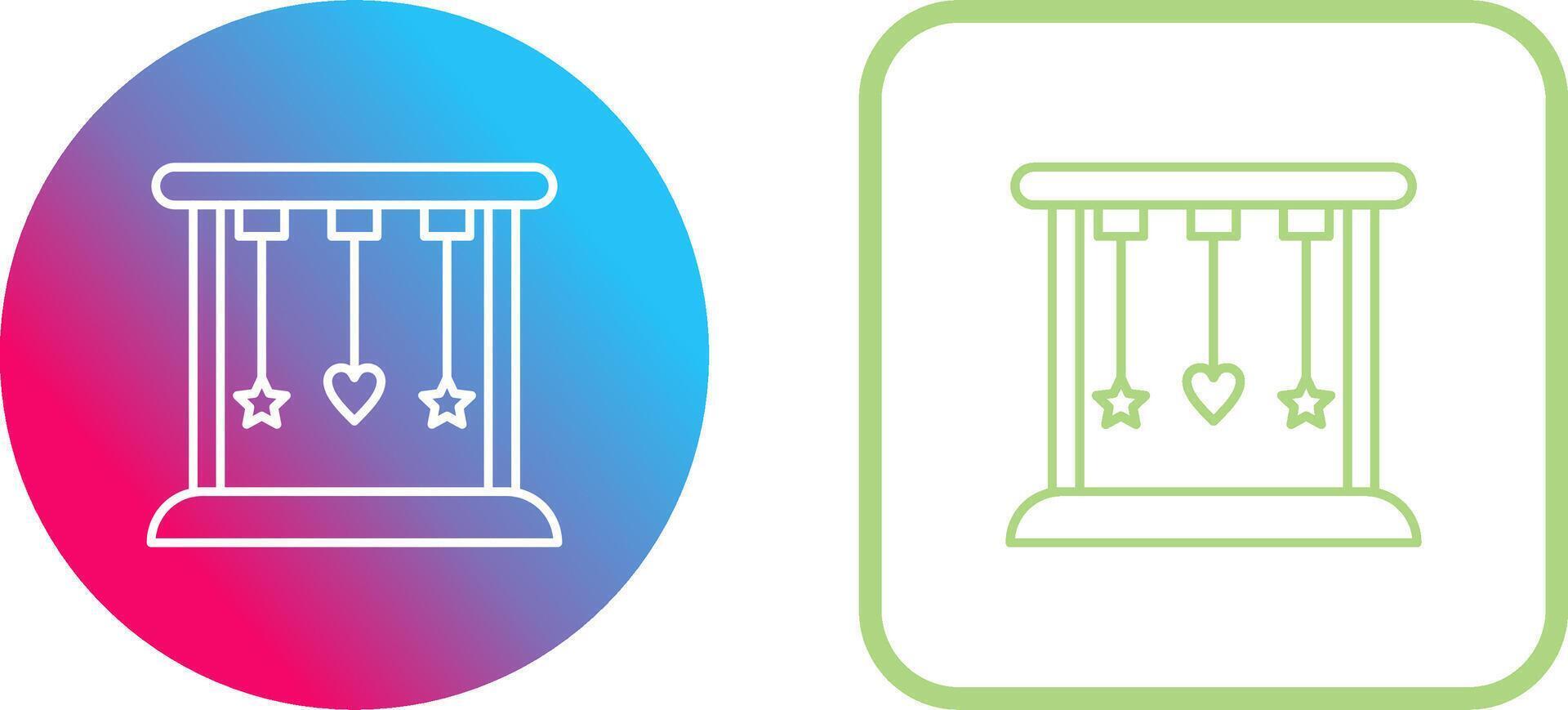 Cradle Icon Design vector