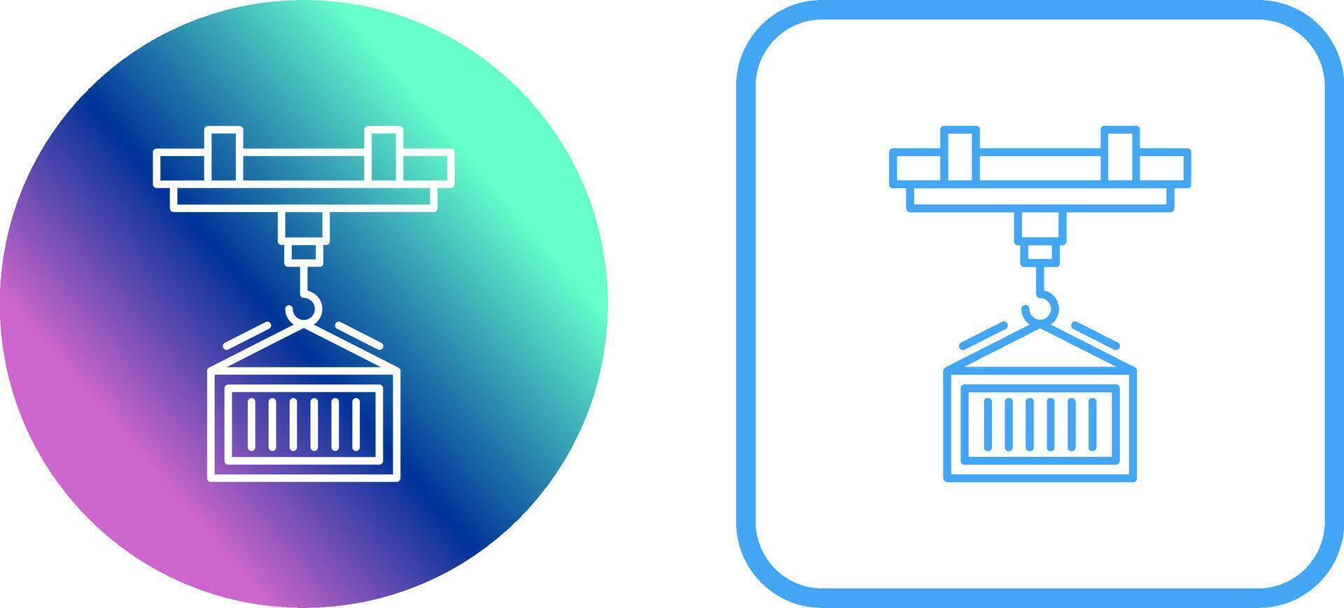 Crane Icon Design vector
