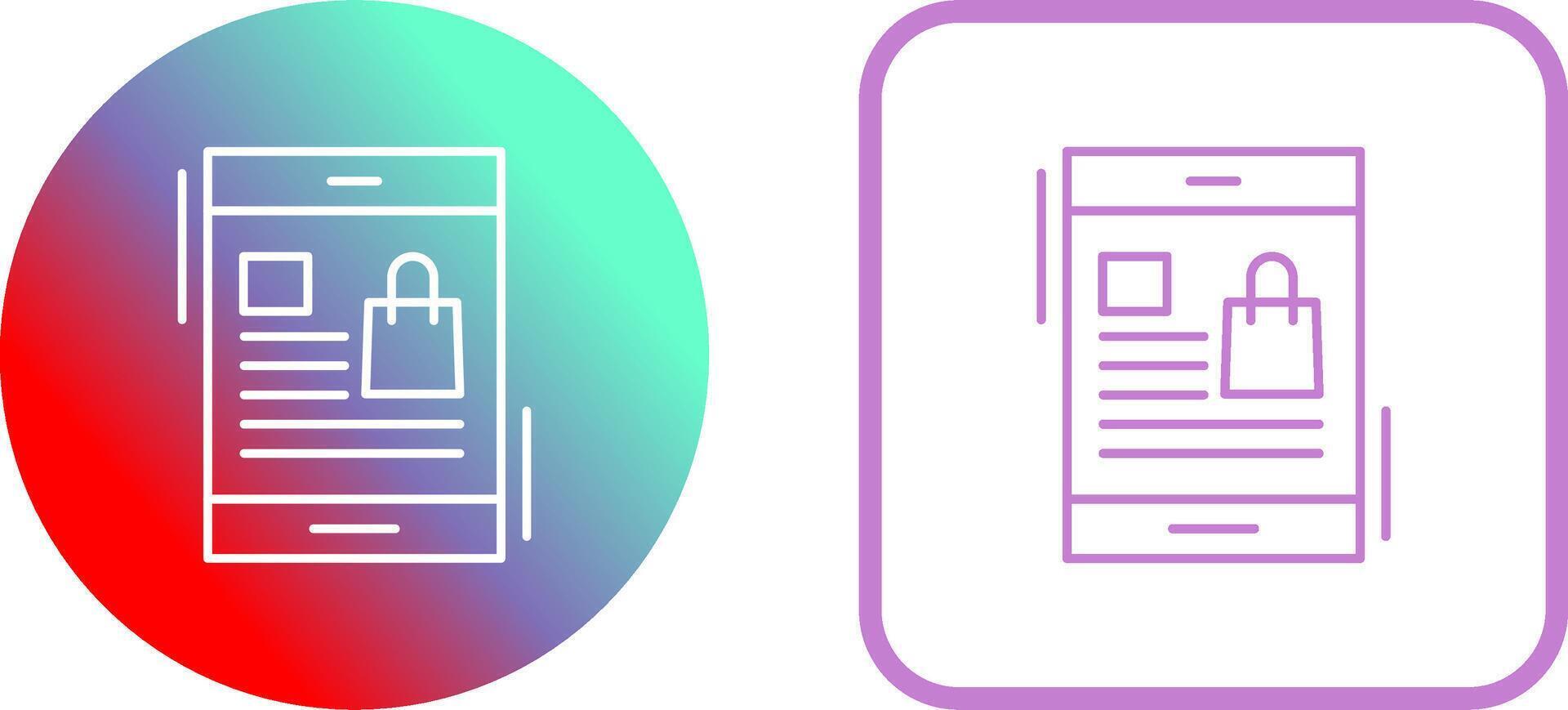 Order Icon Design vector