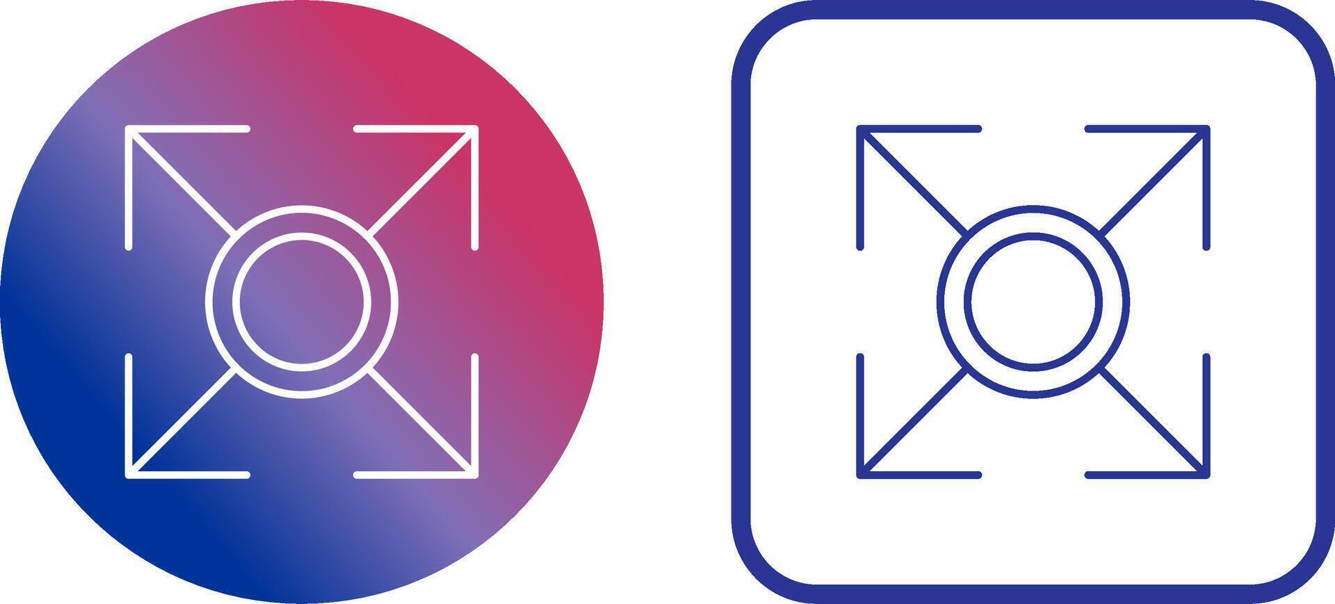 Expand Icon Design vector