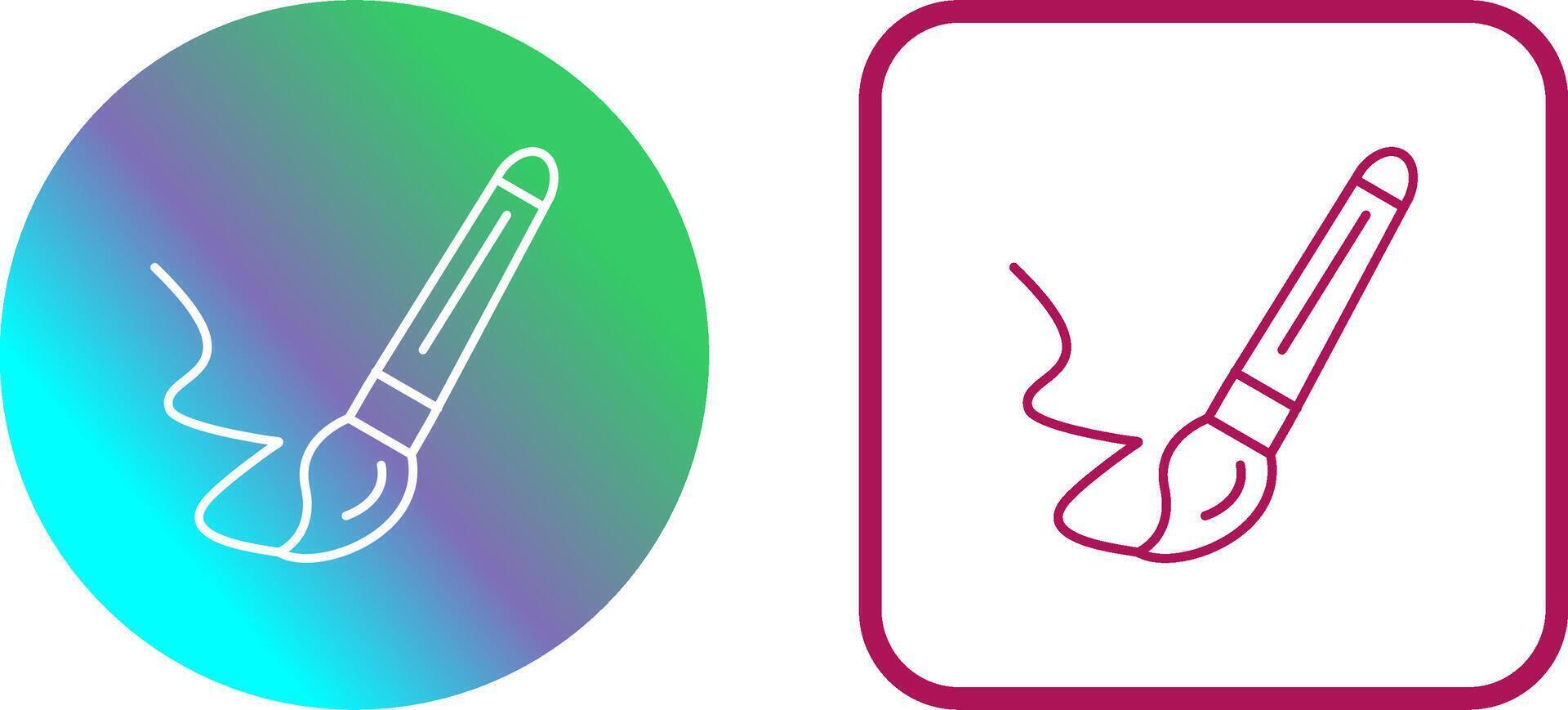 Paint Brush Icon Design vector