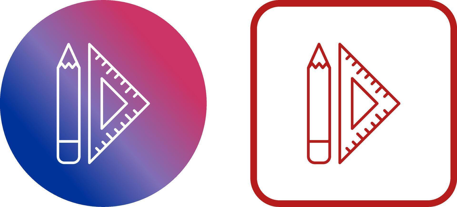 Set Square Icon Design vector