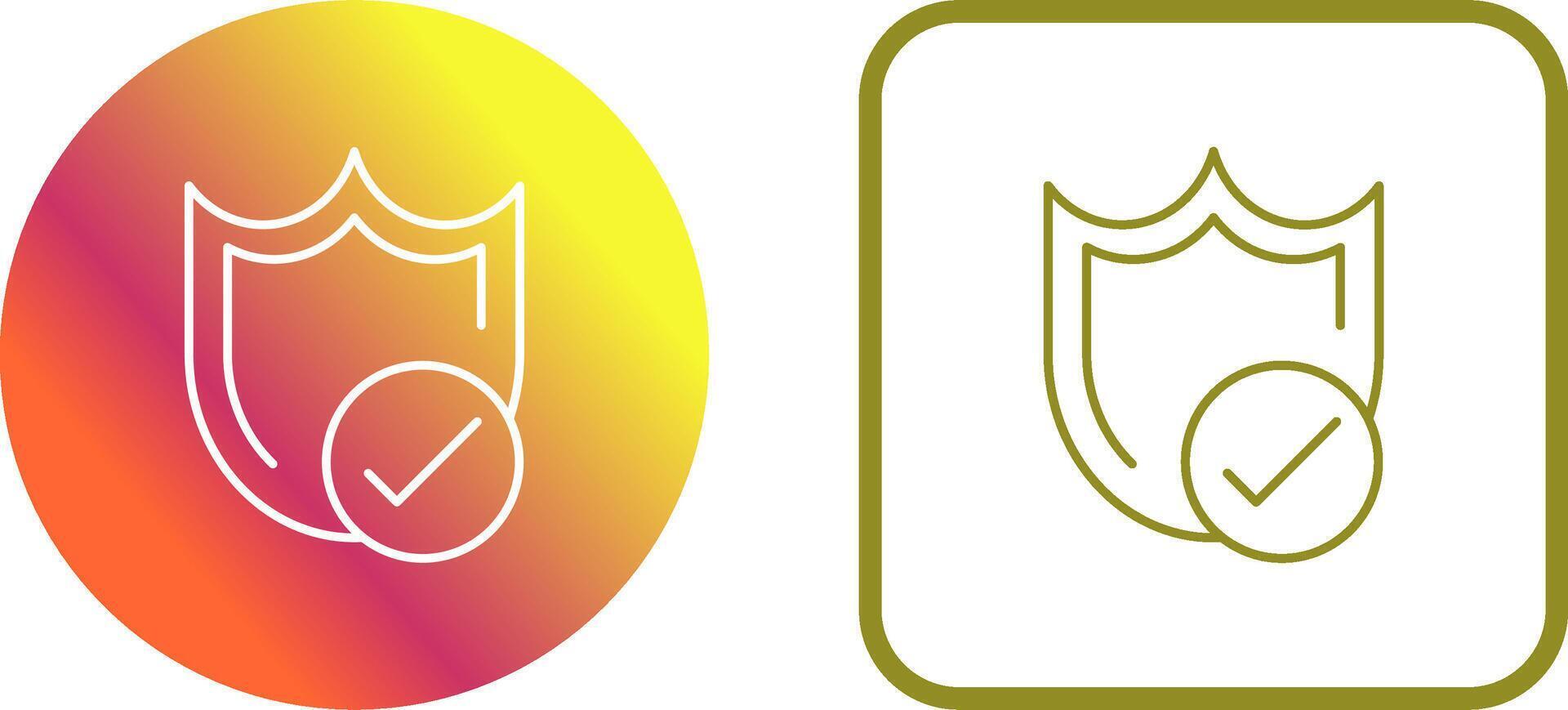 Protection Icon Design vector